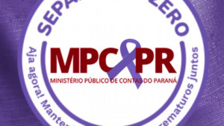 Novembro Roxo: MPC-PR apoia a campanha de conscientização sobre a prematuridade