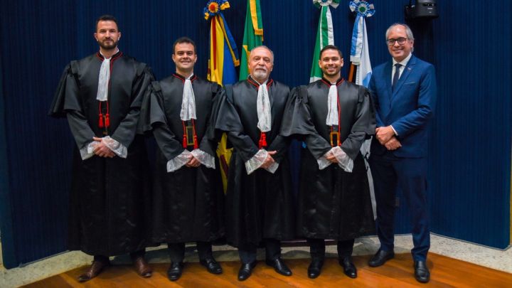 Presidente da AMPCON prestigia posse dos novos Procuradores do MPC-MS