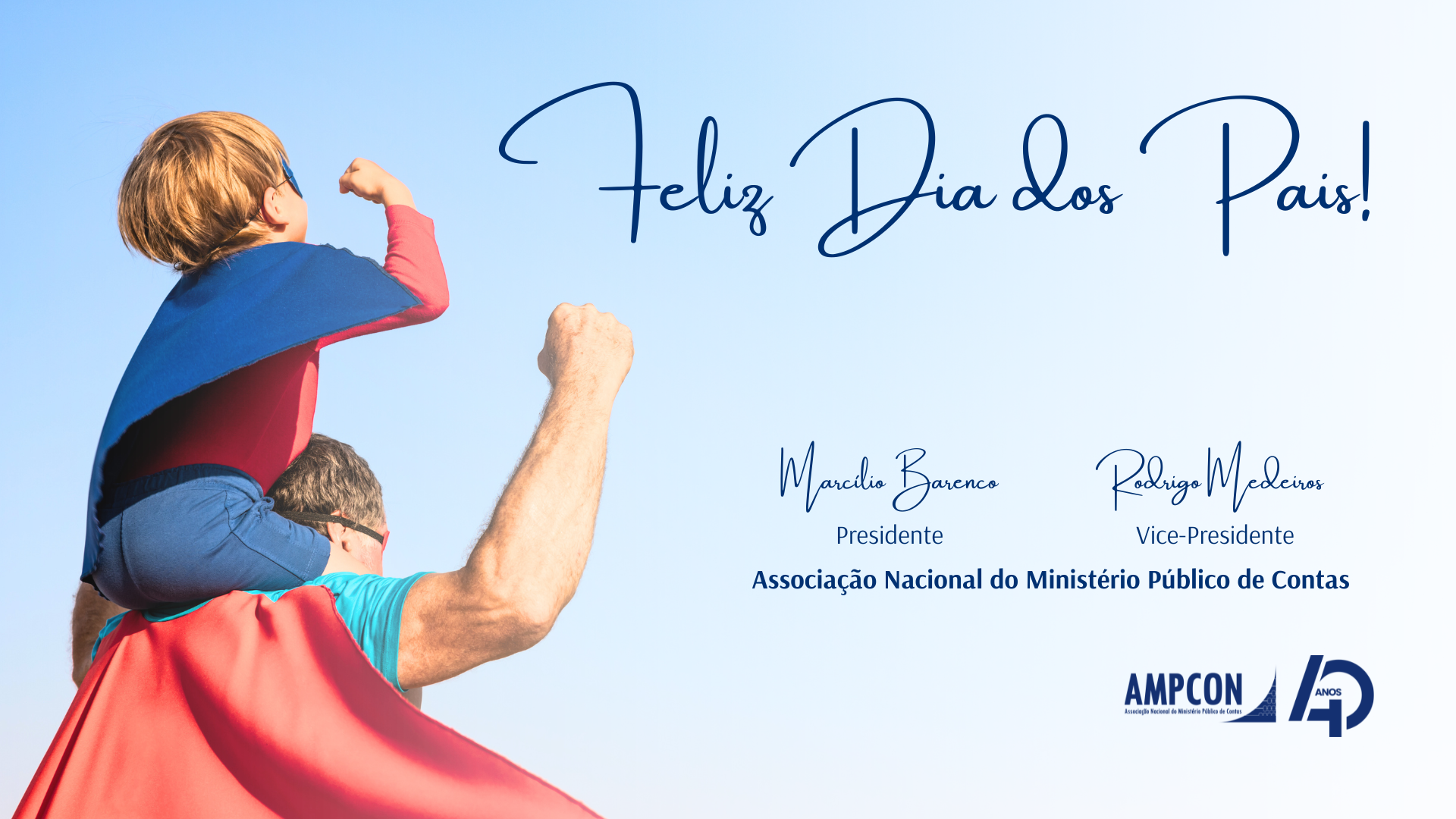 Feliz dia dos Pais!