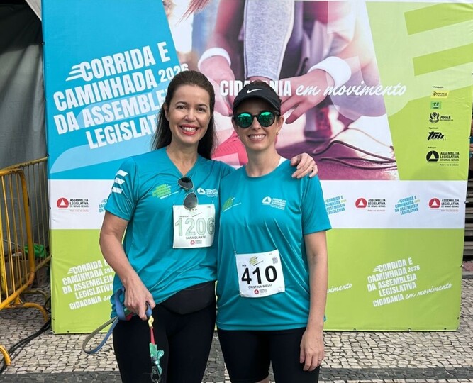 corrida almg sara e cristina capa