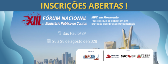 XIII Fórum Nacional do Ministério Público de Contas