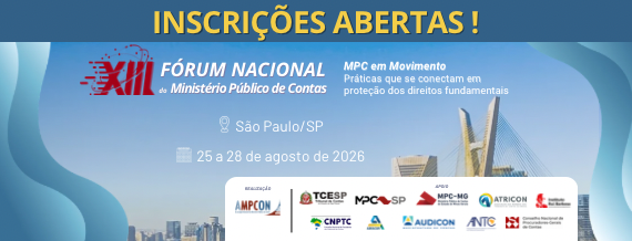 XIII Fórum Nacional do Ministério Público de Contas
