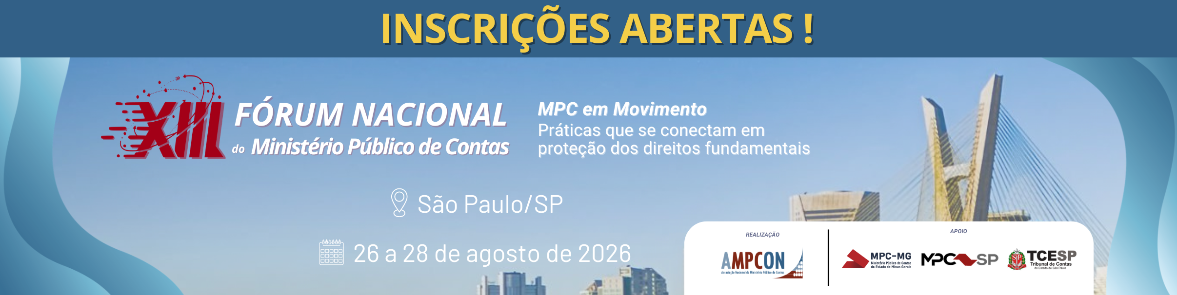 XIII Fórum Nacional do Ministério Público de Contas