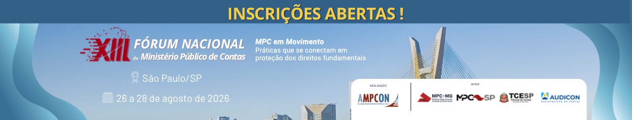 XIII Fórum Nacional do Ministério Público de Contas
