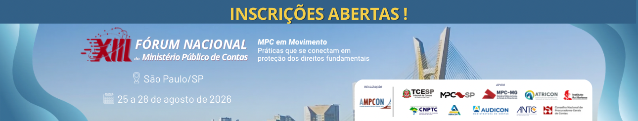 XIII Fórum Nacional do Ministério Público de Contas