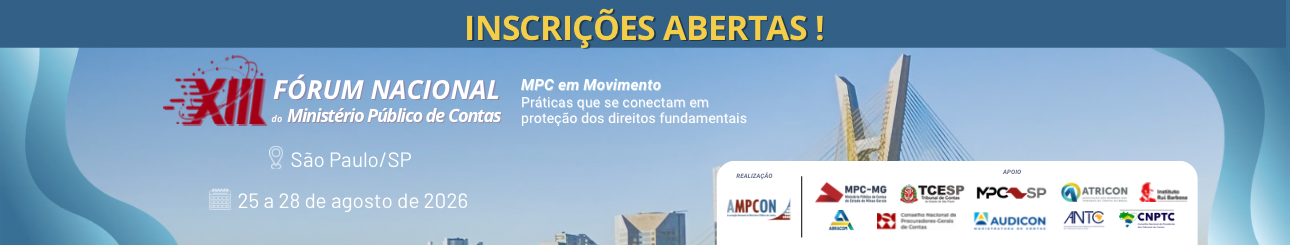 XIII Fórum Nacional do Ministério Público de Contas